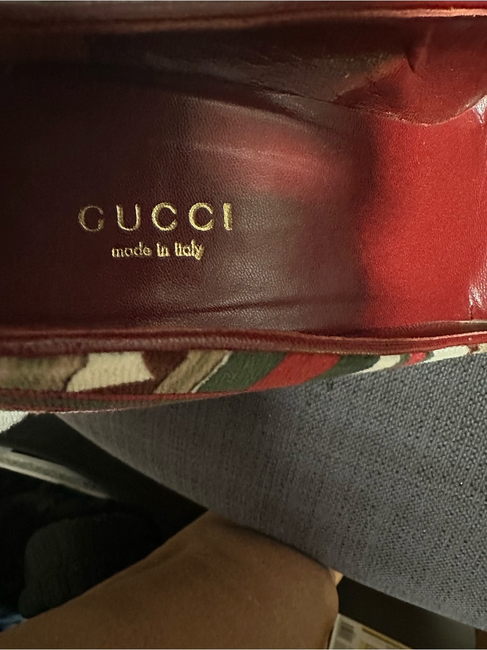 Gucci multi color pumps 7